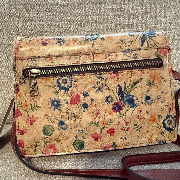 Patricia Nash Prairie Rose Floral Leather Crossbody Bag, Locri Purse, NWT - Picture 4 of 9